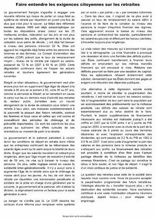 Tract collectif lilasien retraites 2