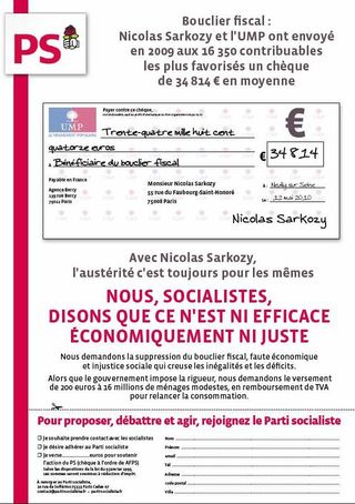 Tract national - bouclier fiscal