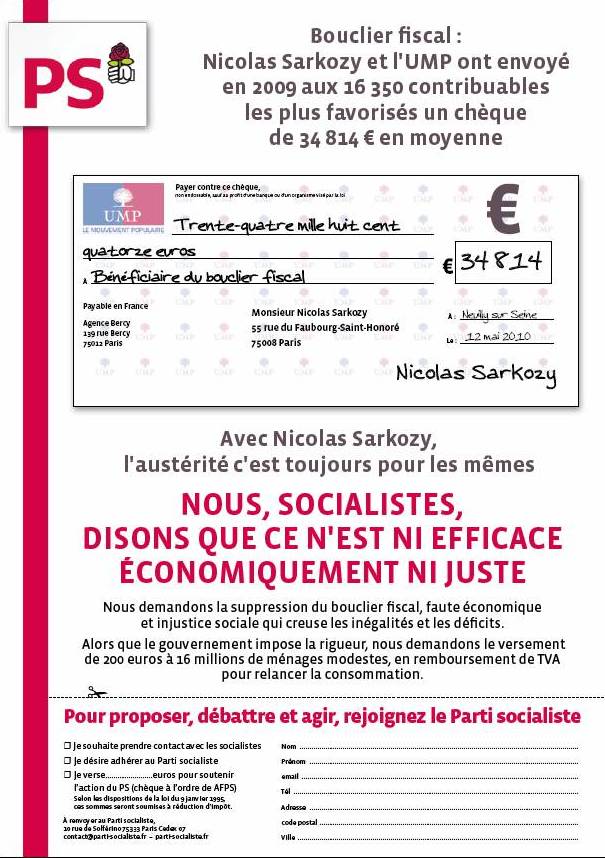 Tract national - bouclier fiscal