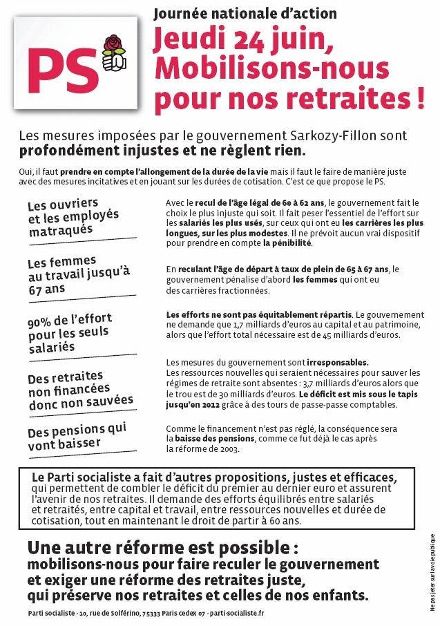 Tract mobilisation 24 juin