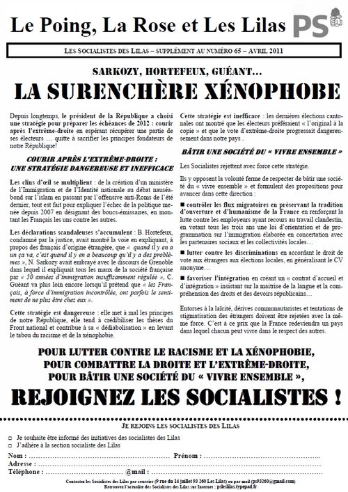 Tract avril 2001