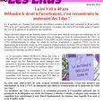 Tract loi veil maternité des Lilas nov 2014